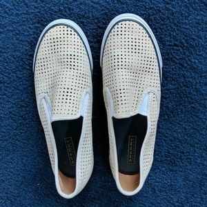 Sperry size 8 perforated loafers
